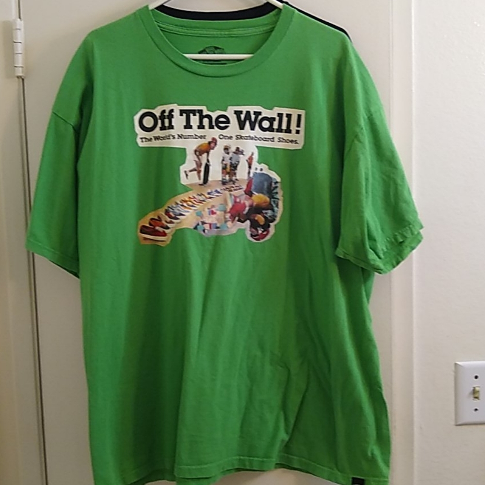 Vans Off the wall vintage style T-shirt skater Jerry Valdez heat transfer style - Picture 6 of 10